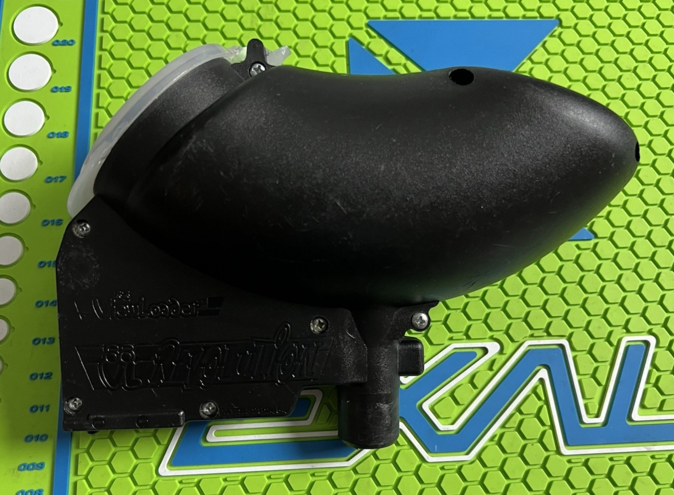 VIEWLOADER REVY VL REVOLUTION OG PAINTBALL LOADER HOPPER - BLACK (READ) -TESTED