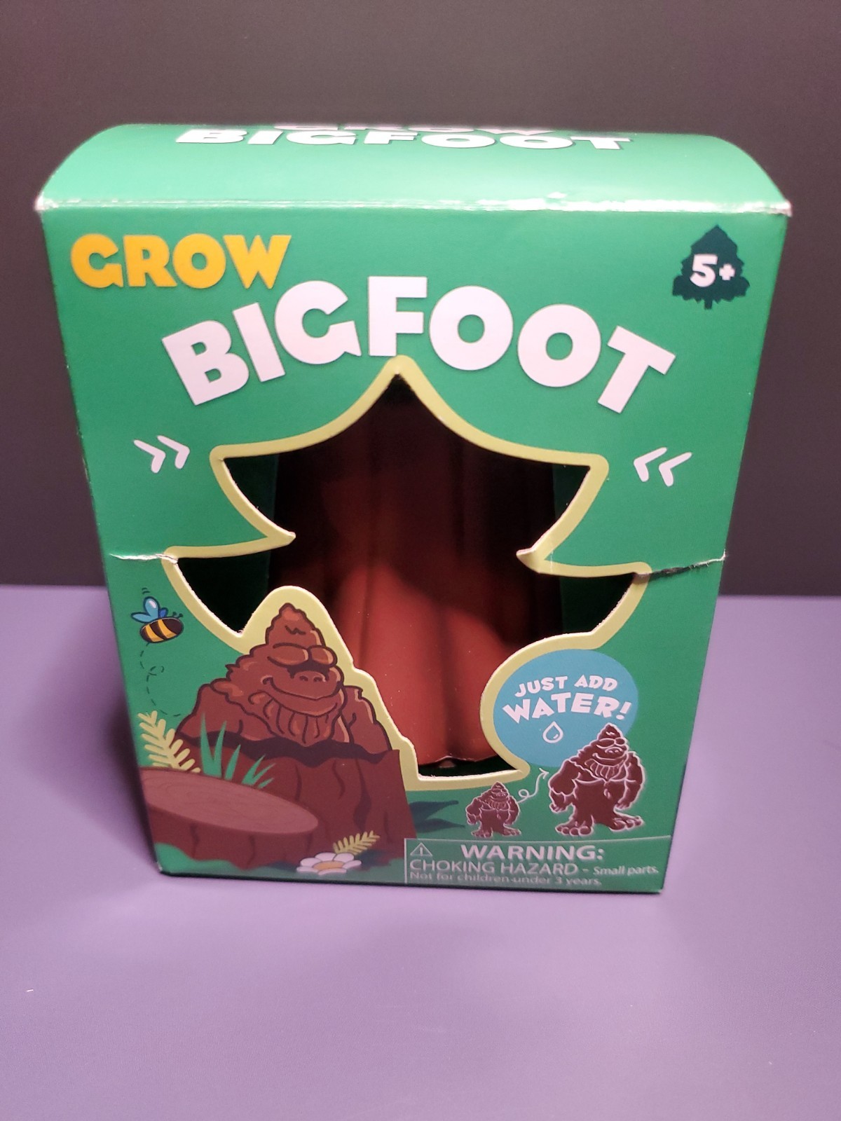 Grow Bigfoot Toy - Just Add Water - NEW IN THE BOX