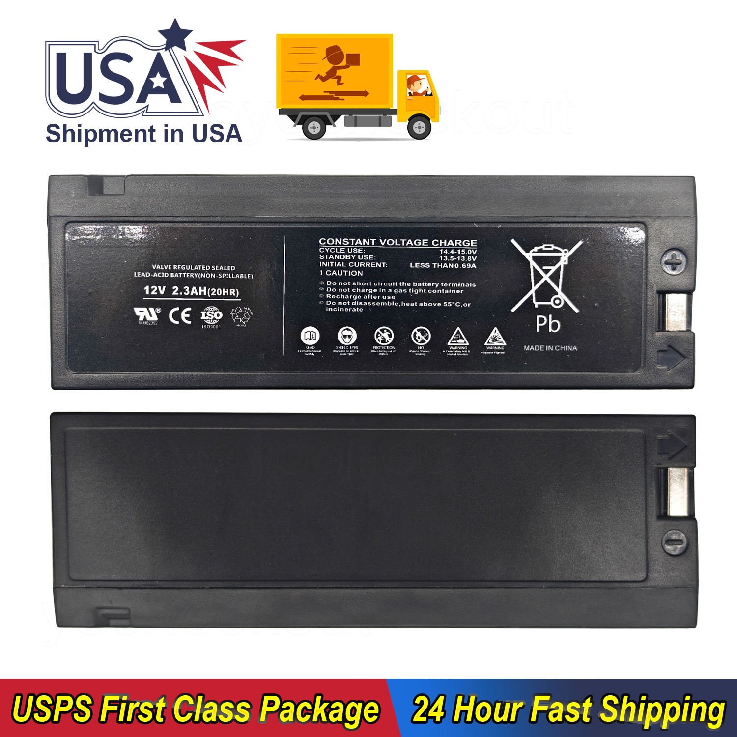 FB1223 Battery 2300mAh For Penlon PM-7000 PM-8000 PM-9000 UT3000 UT4000