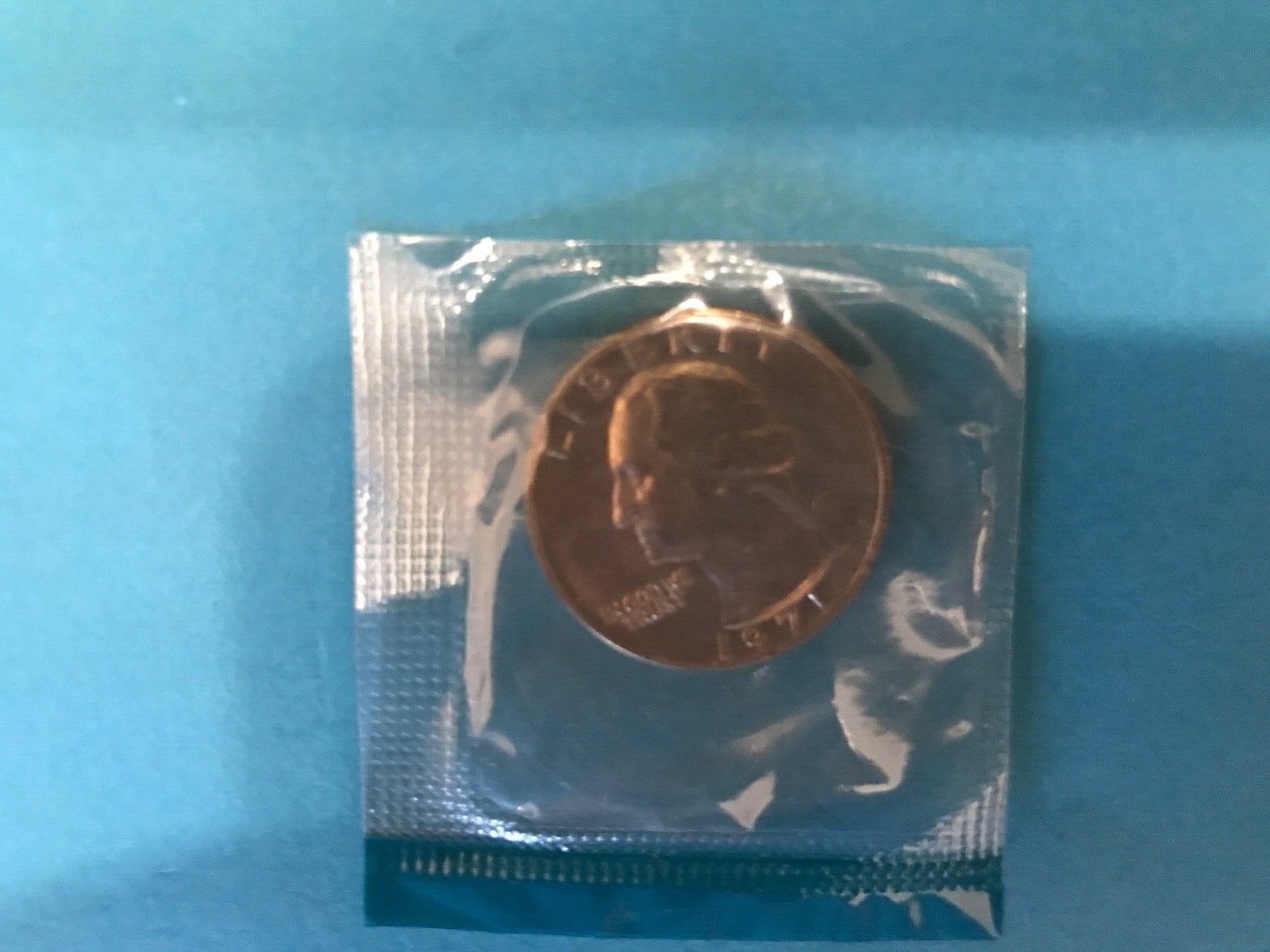 1971 P Washington Quarter Philly Unc Mint Cello FREE SHIP **SEE PICS