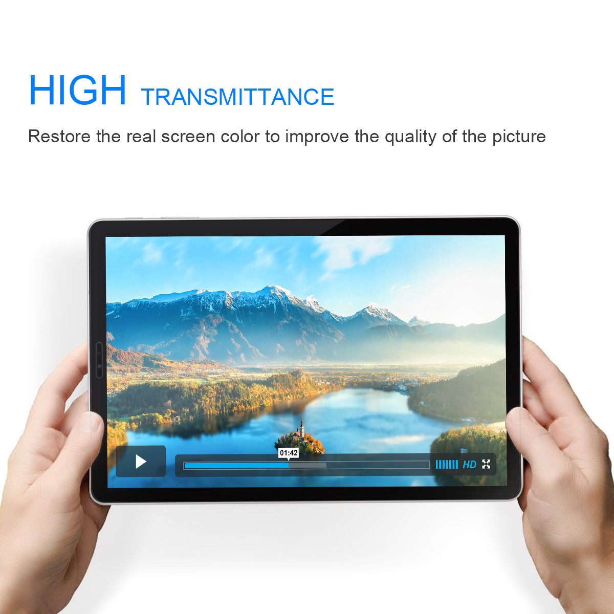 Premium Tempered Glass Film Screen Protector For Samsung Tab A 10.5 SM-T590/T595