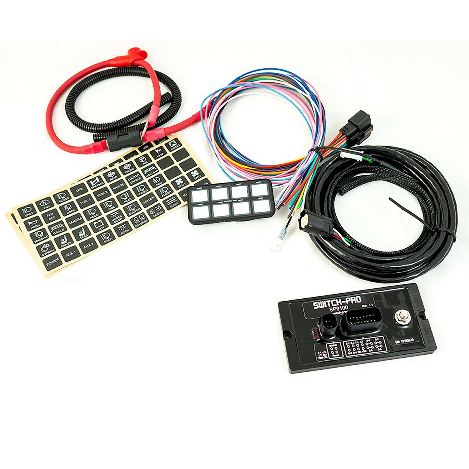 Switch Pros SP-9100 8 Switch Panel Power System