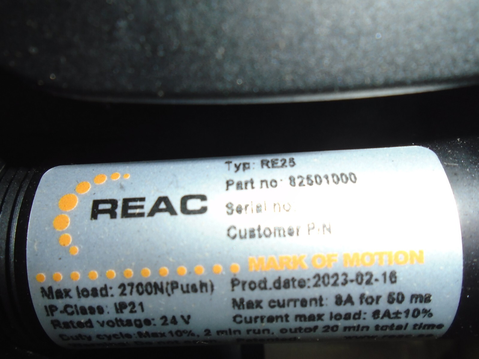 ZF Reax Electrically Assisted Steering Column 113070 NEW