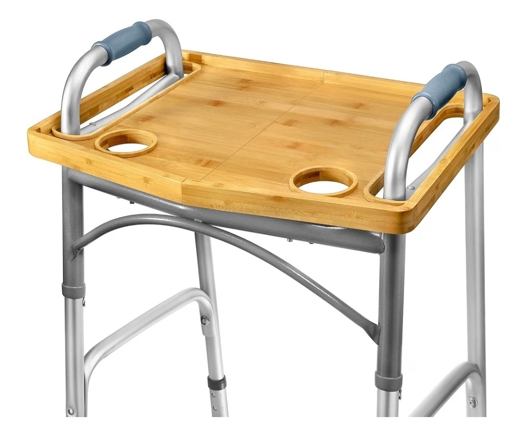 Medical king Walker Tray Table with Cup Holder Mobility Table Tray for...