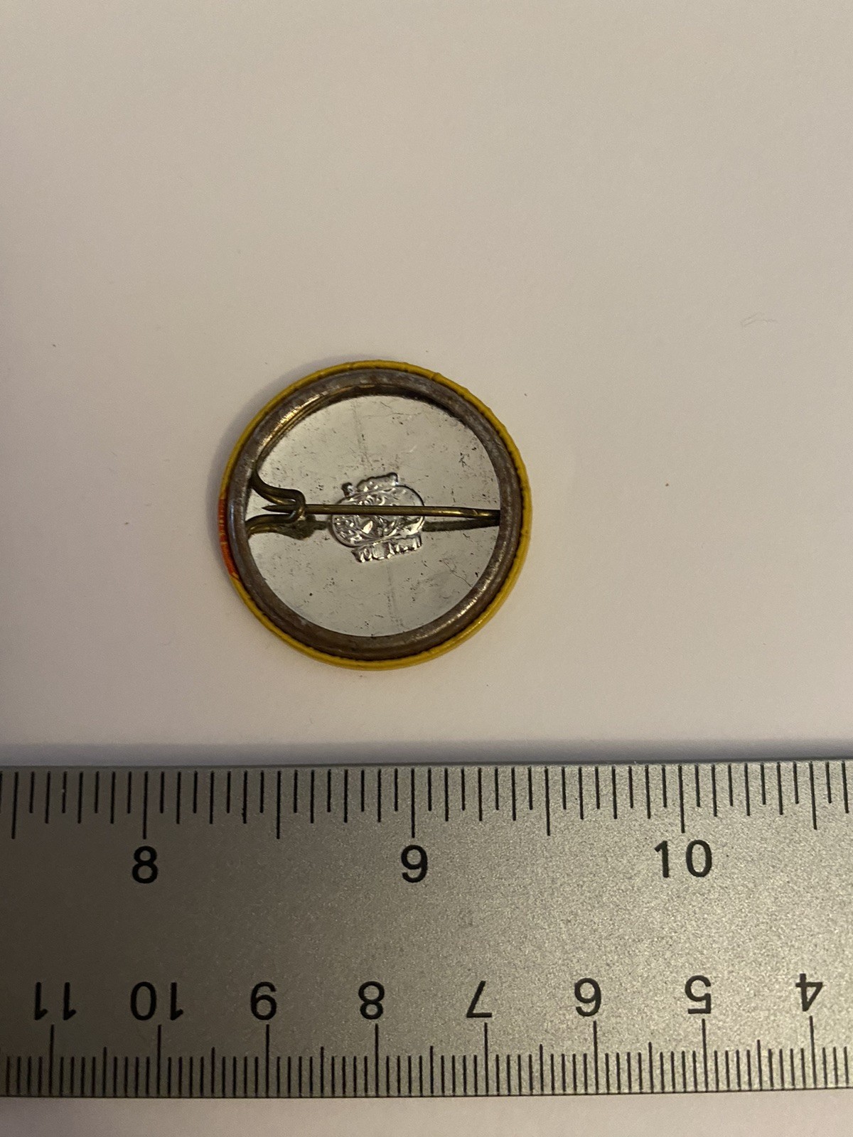 Ertola Supervisor Pin Back Button P154