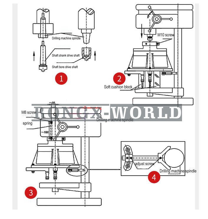 Two-Spindle Boring Machine Multi-spindle Drill Multi-Head Drill Tapping Machine