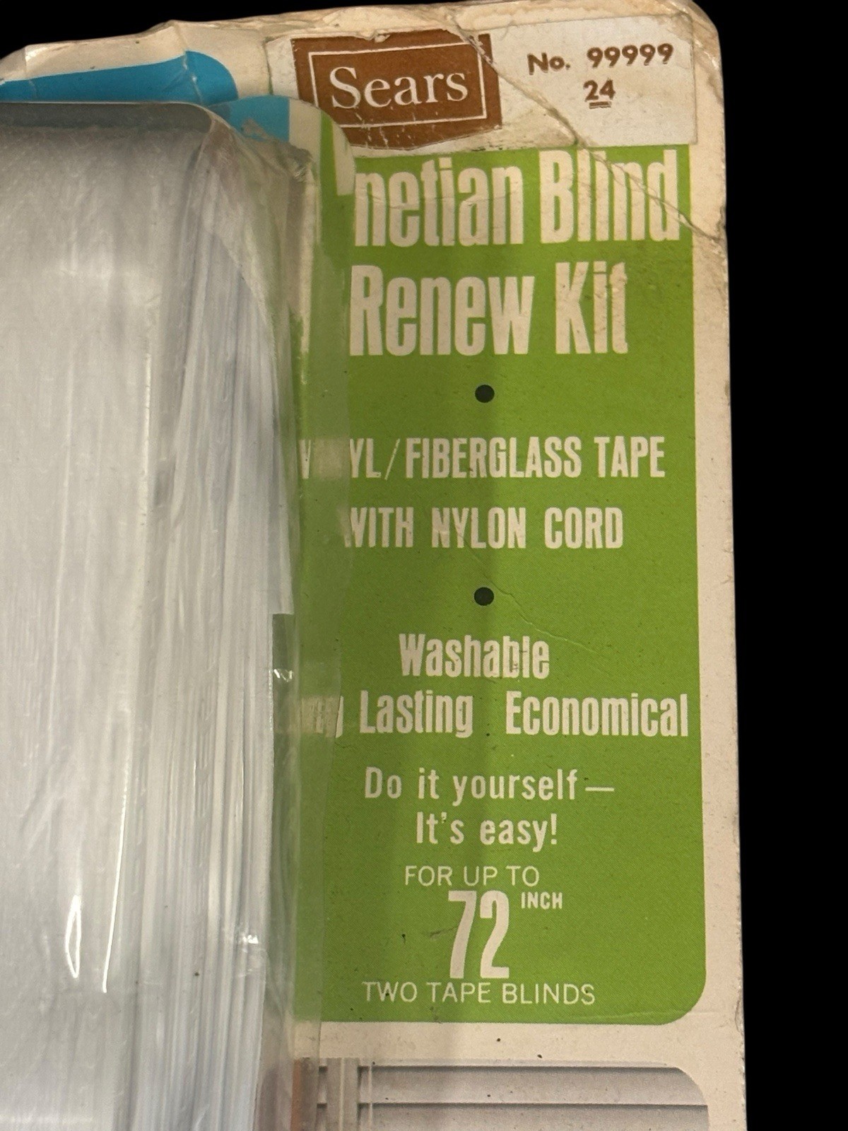 VTG SEARS VENETIAN BLIND RENEW KIT NOS