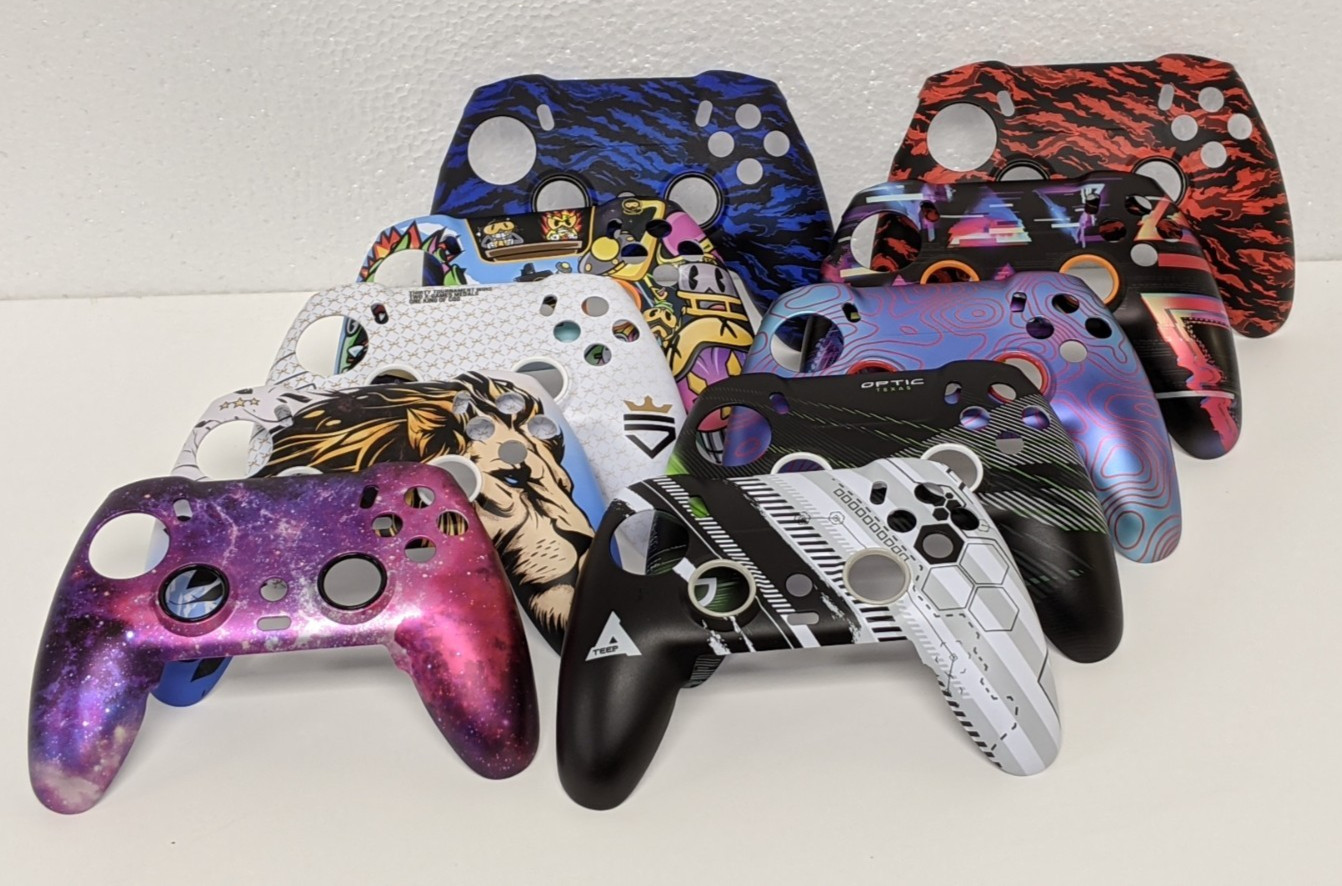 SCUF Envision Pro Faceplate USED – Custom Designs – Faceplate Only