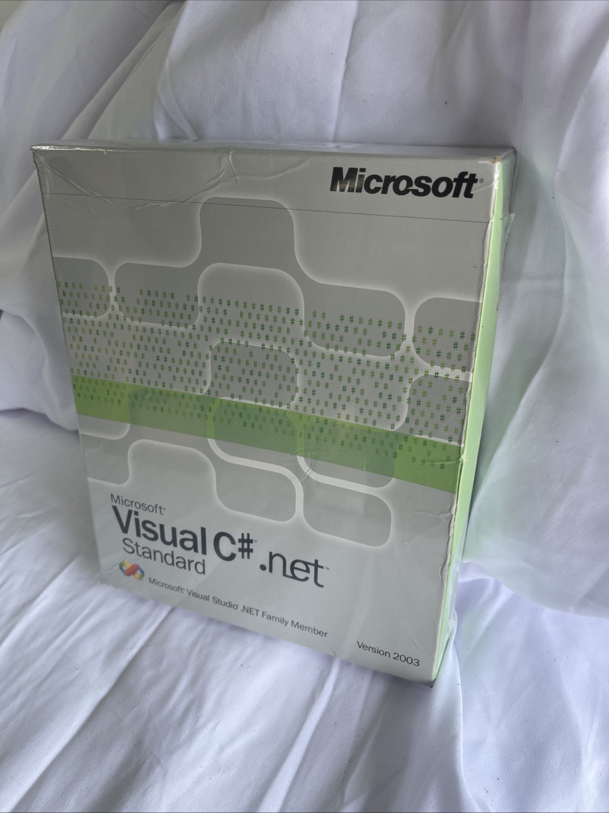 New MS Visual C# . net standard for win in retail sealed box full retail version