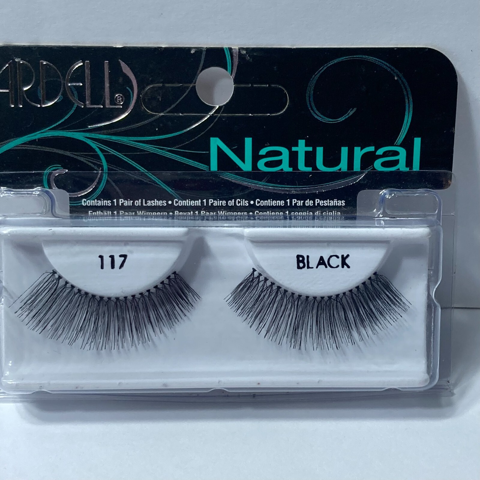 Ardell Natural Eye Lashes 1 Pair #117 Black