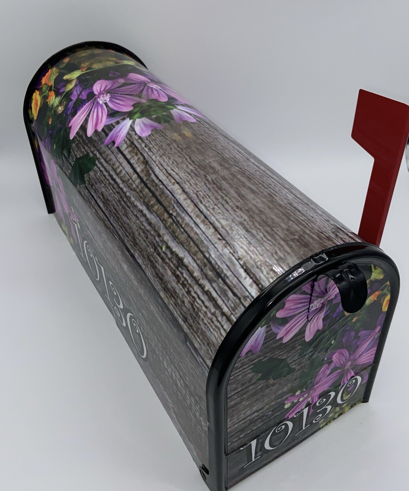 Flowers Custom Mailbox Gift For Dad, Farm Mailbox Gift For Mom