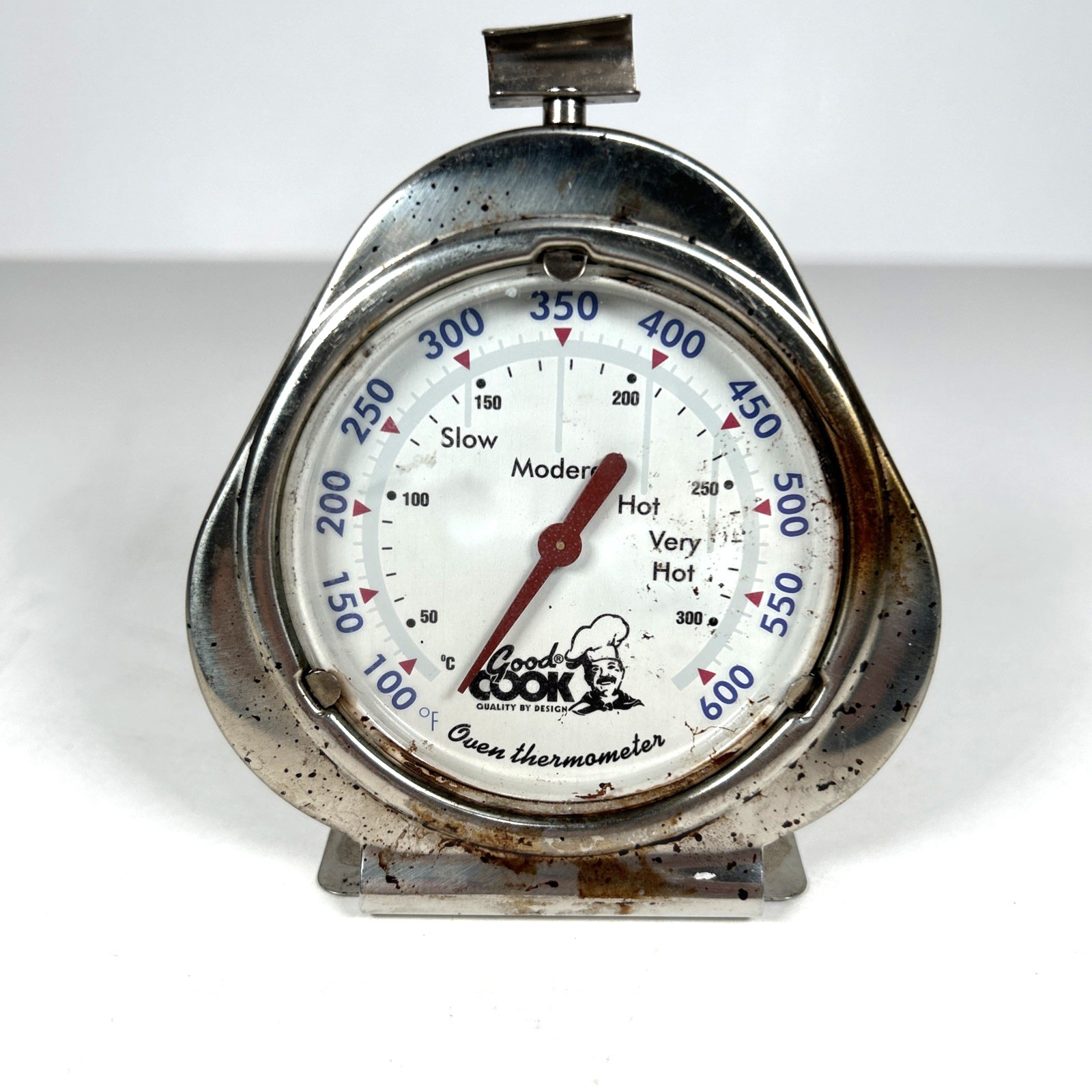 Vintage Good Cook Oven Thermometer Big 2.5" Display