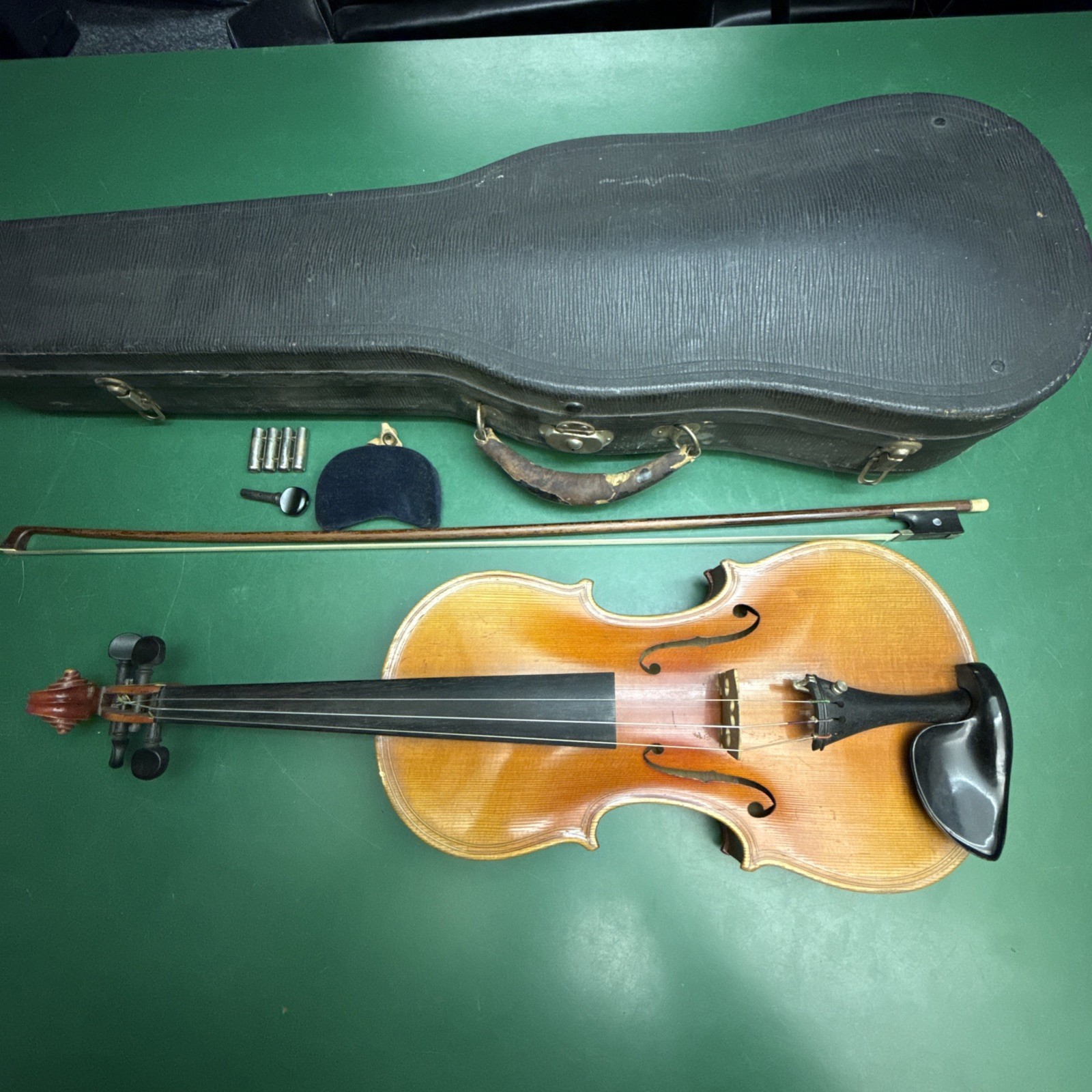 Vintage Violin Labeled Giovan Paolo Maggini Brefcia 1690 - As Is For Repair -