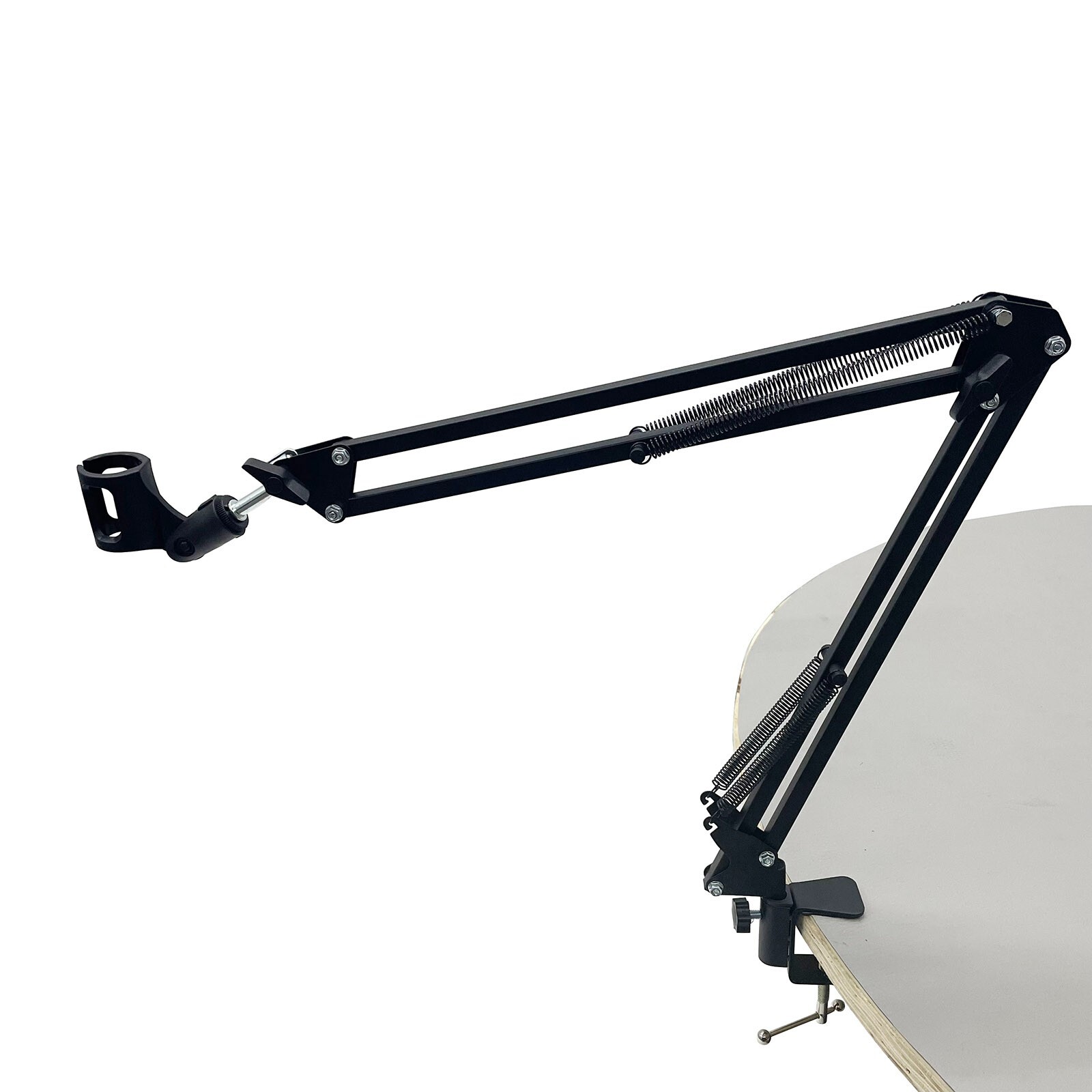 Universal Desk Cantilever Microphone Stand Foldable Adjustable Tripod MIC Holder