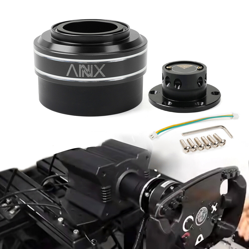 Wheel Base + Quick Release 70mm For Simagic Moza Racing Simulator Steering Wheel