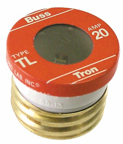 Bussmann - Cooper TL-20PK4 4 Count 20 Amp Time Delay Plug Fuses