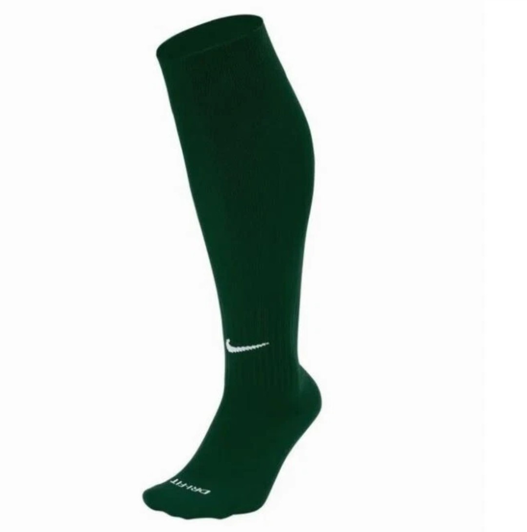Nike Classic Cushioned Soccer Sock Knee High Green Adult Large SX5728-323 NEW
