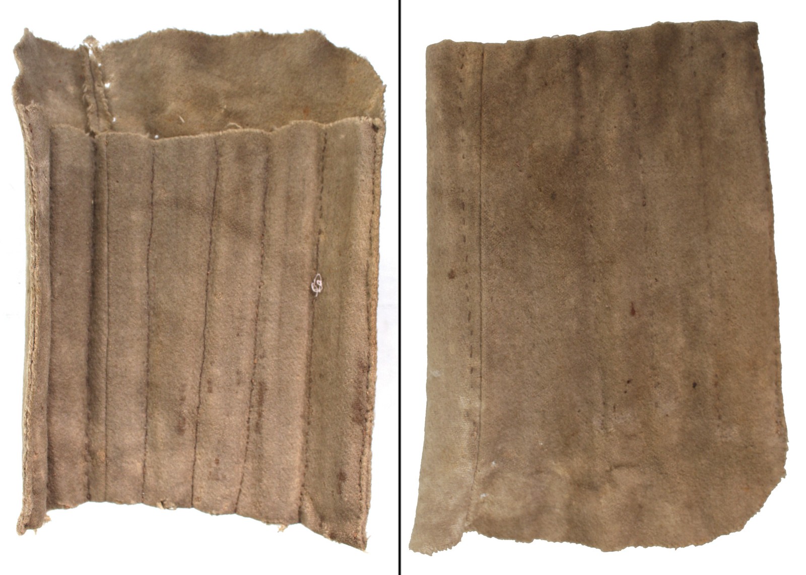 Hand Made Heavy Wool Felt Storage Pouch for Plow Plane Irons - mjdtoolparts