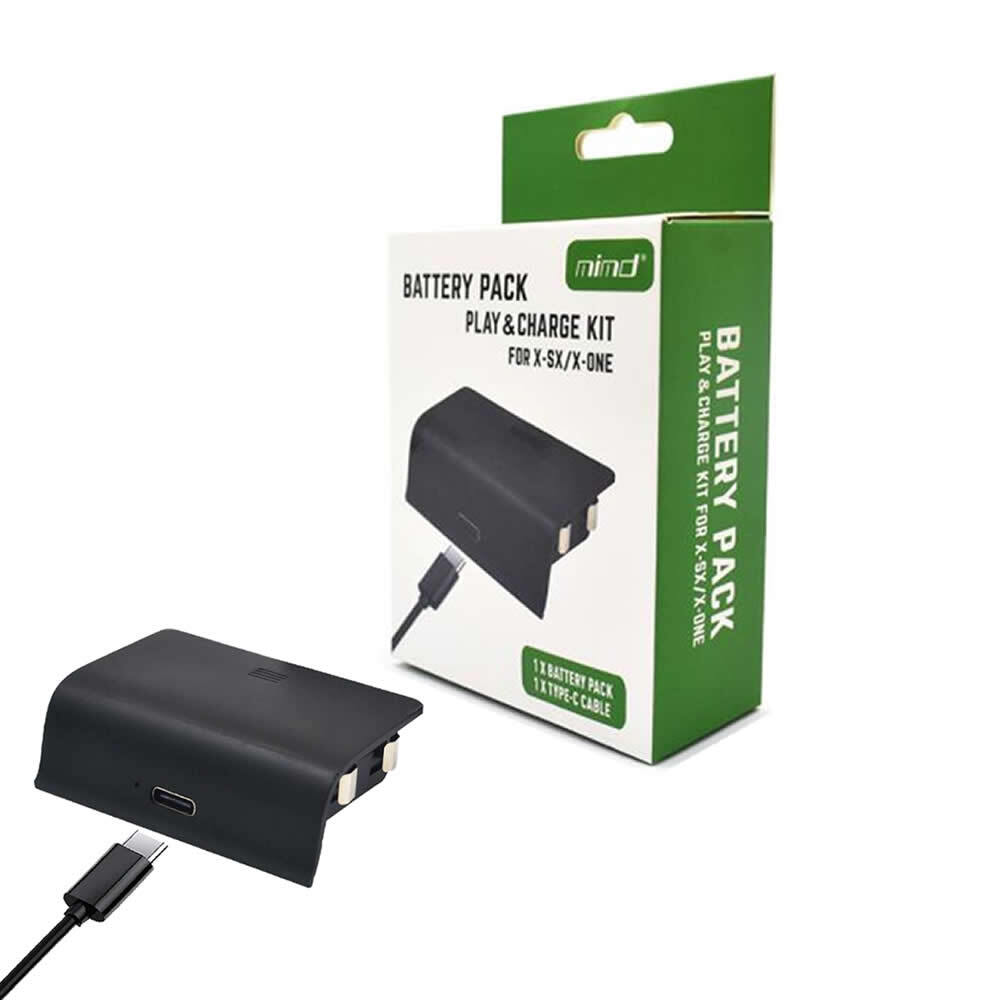 Rechargeable Battery Pack for Xbox Series X / Series S Controller with USB cable
