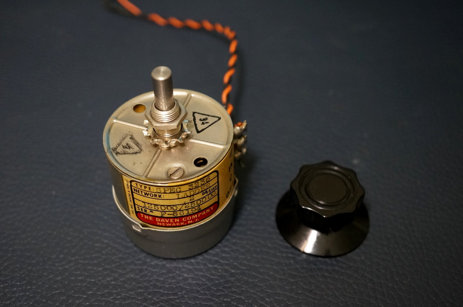 1 Vintage Daven Western Electric SPEC 3236 - 125K/250K 2db Step Pot Attenuator