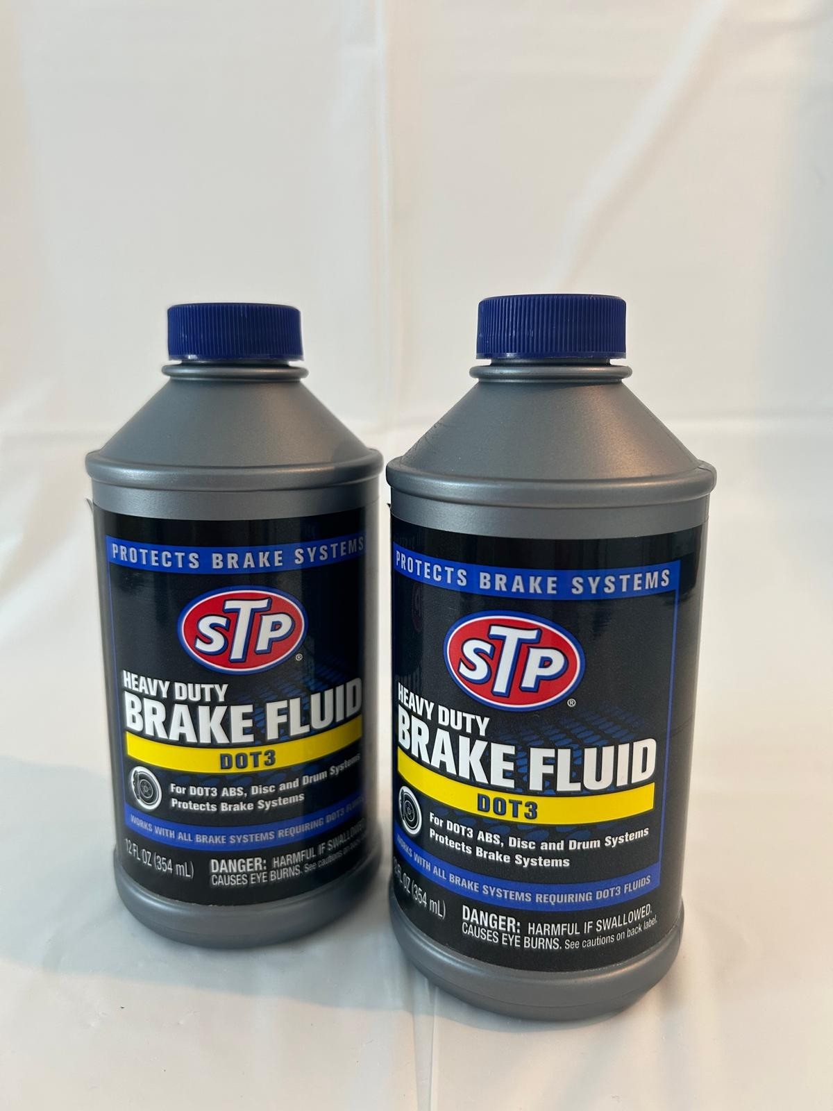 STP Heavy Duty Brake Fluid, Dot 3 Brake Fluid 12 Oz, Pack Of 2 + FREE SHIPPING!!