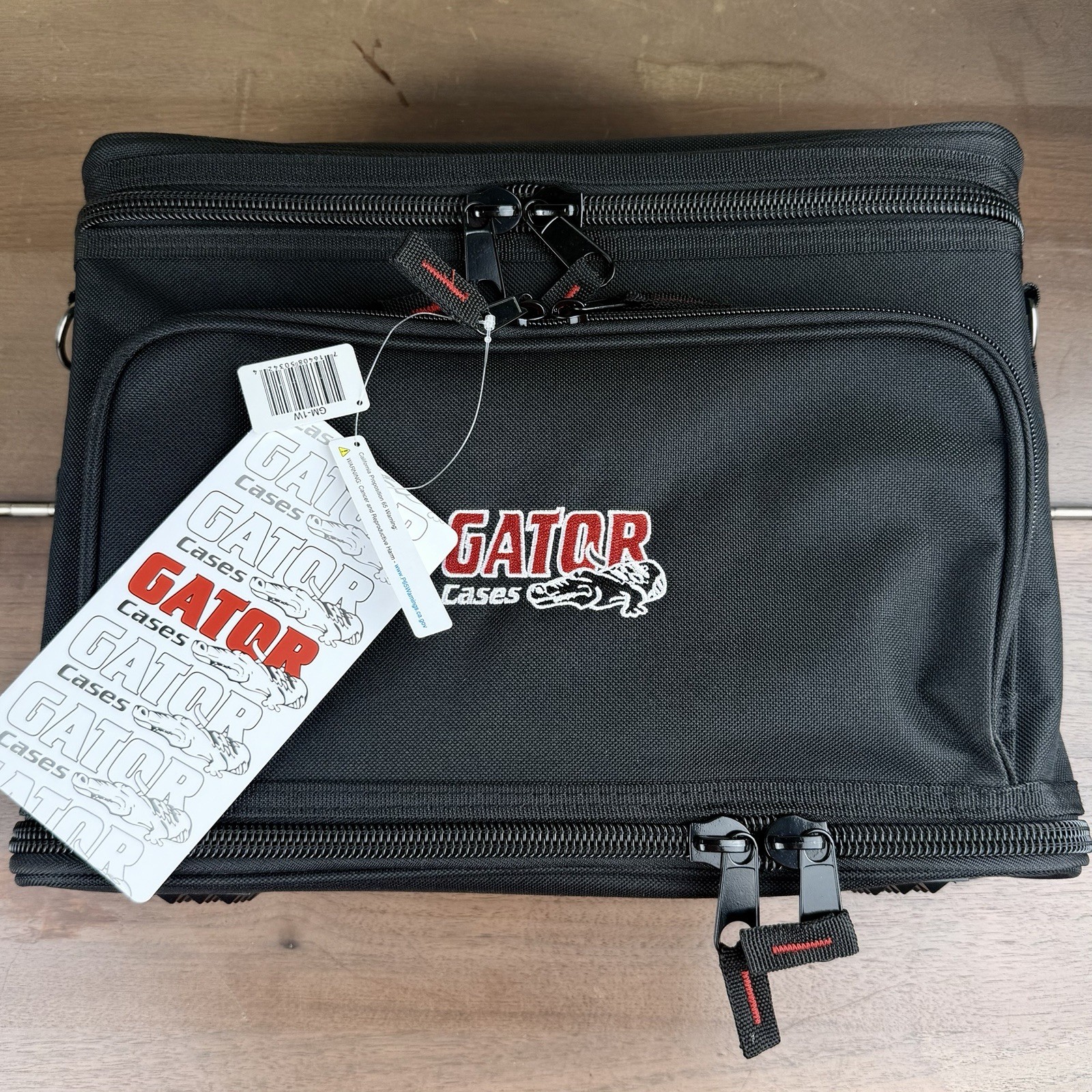 Gator GM1W Wireless Microphone System Carry Bag Case New With Tags