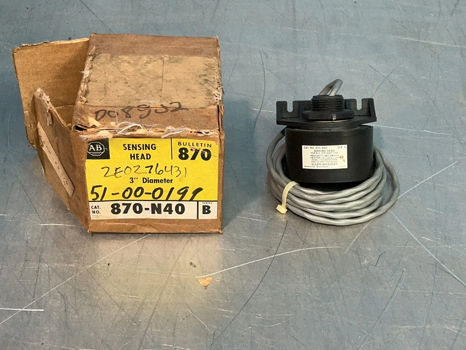 ALLEN-BRADLEY SENSING HEAD 870-N40