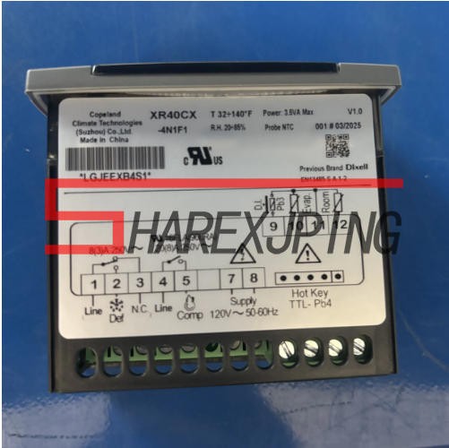 1PCS New Copeland XR40CX-4N1F1 Digital Temperature Controller