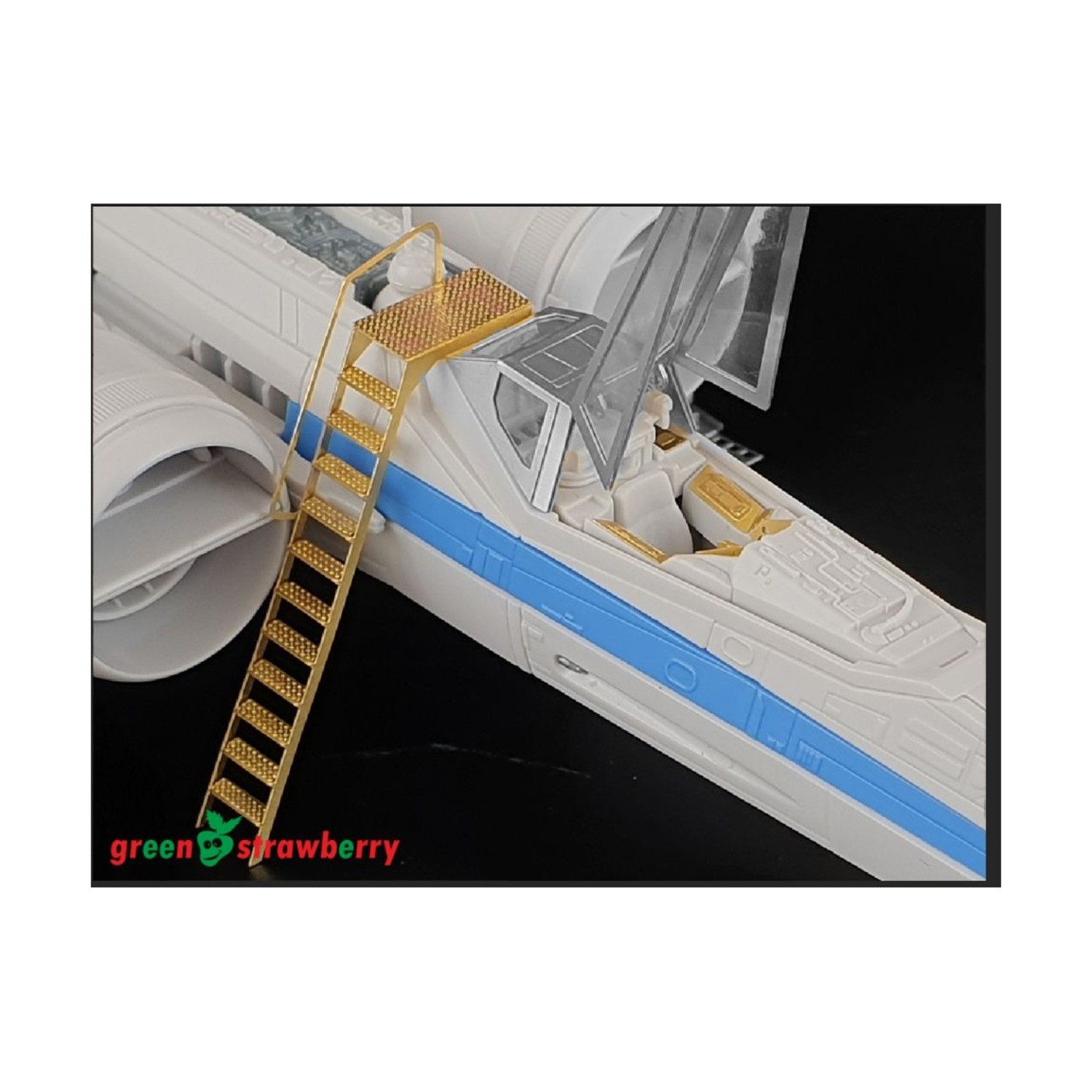 Greenstraw Modelling Ac T-70 X-Wing - Junior/Basic Detail Set, Bandai (1/ New