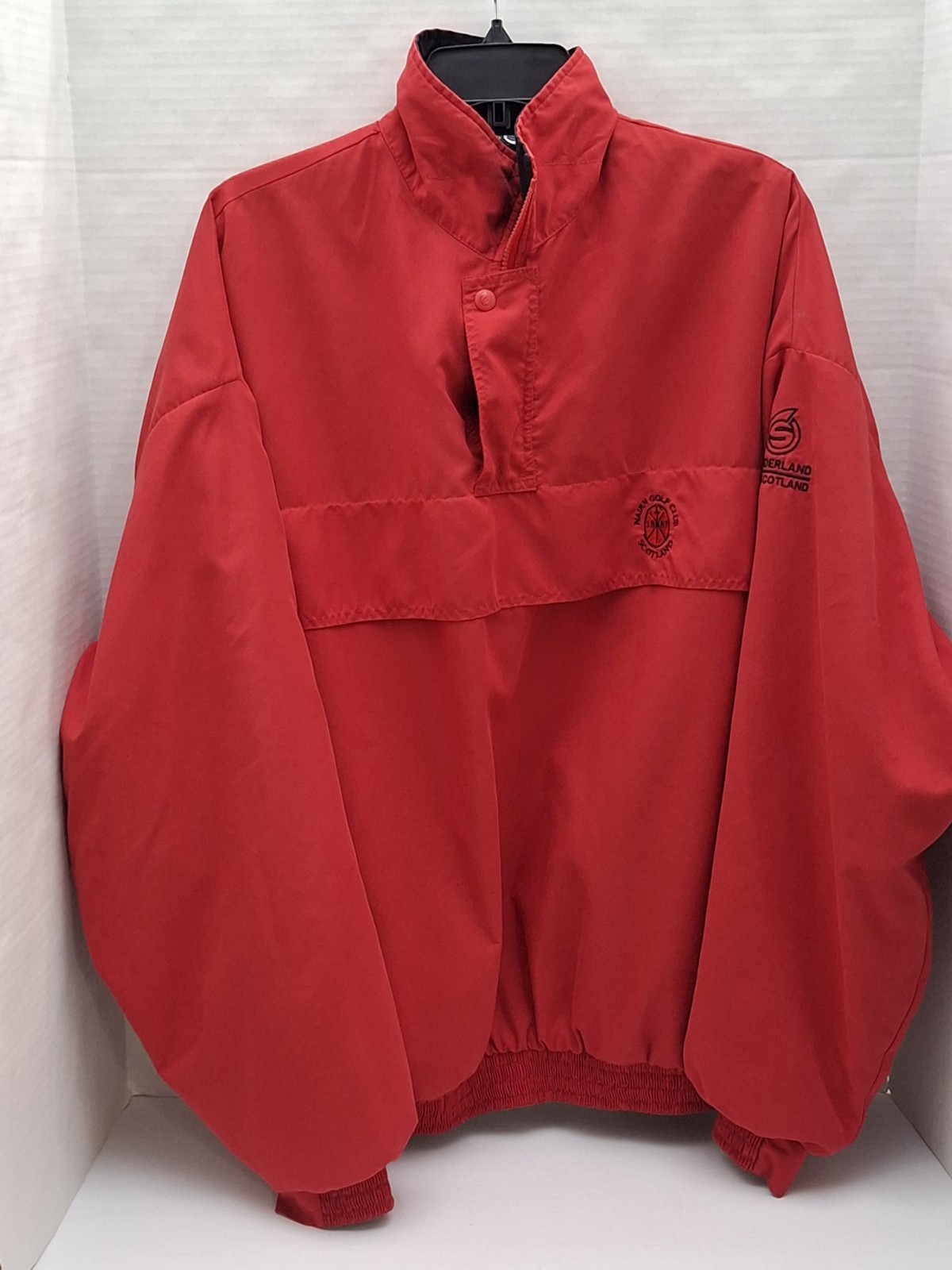 Sunderland Of Scotland Nairn Golf Club 1887 Mens XL Rainwear pullover