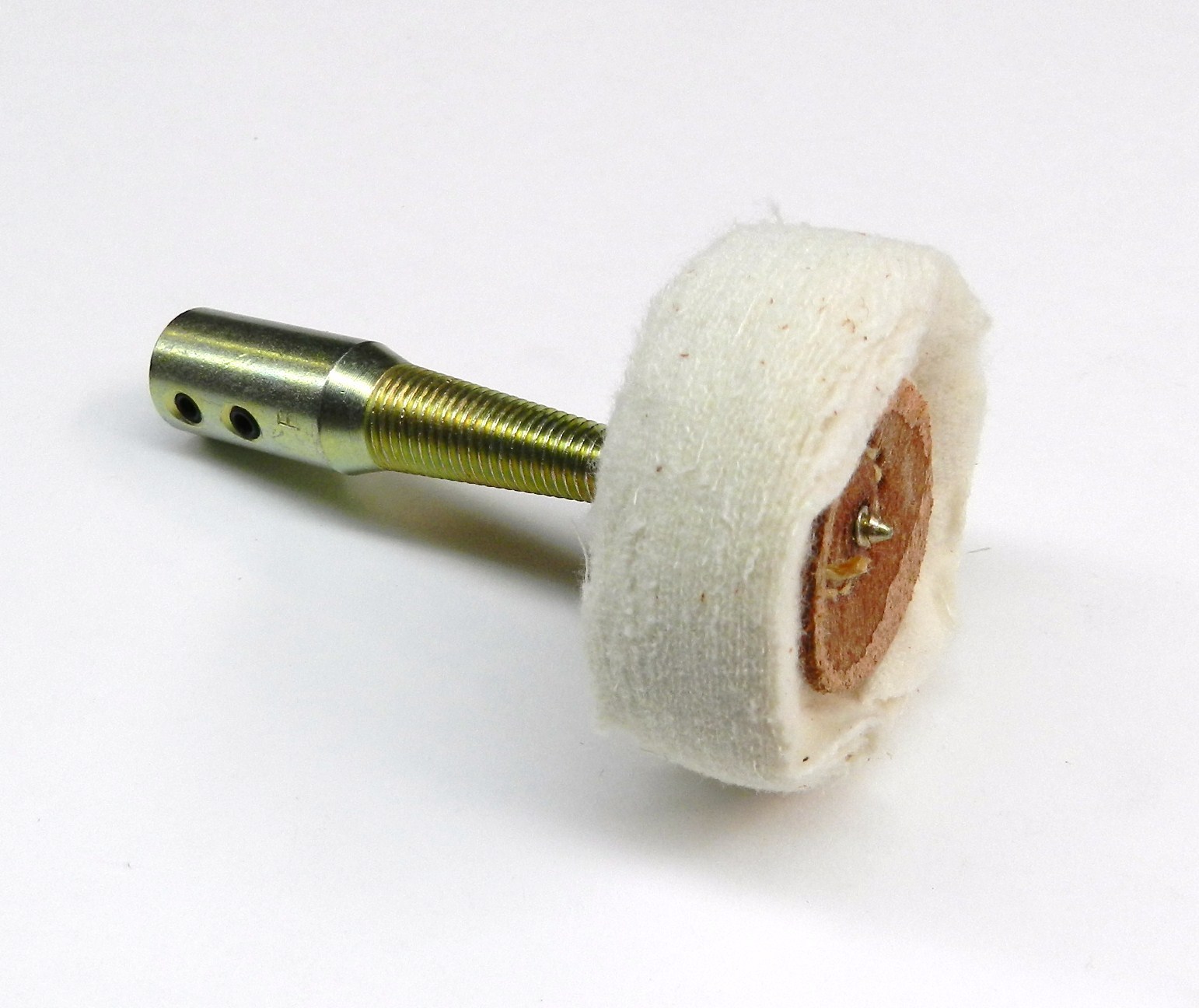 Spindle Tapered 1/4" Arbor Hole Tapered Threaded Right Hand Grinder-Buffer-Motor