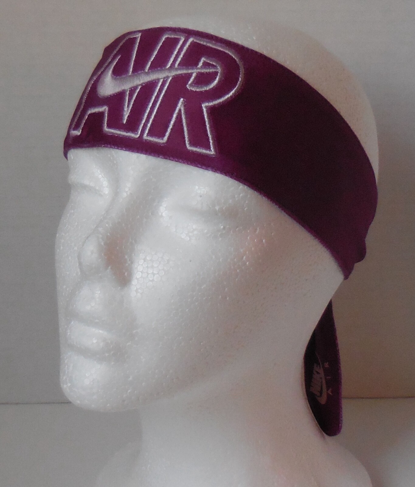 Nike Dri-Fit Head Tie Skinny Air Graphic Women Sangria/Plum Fog