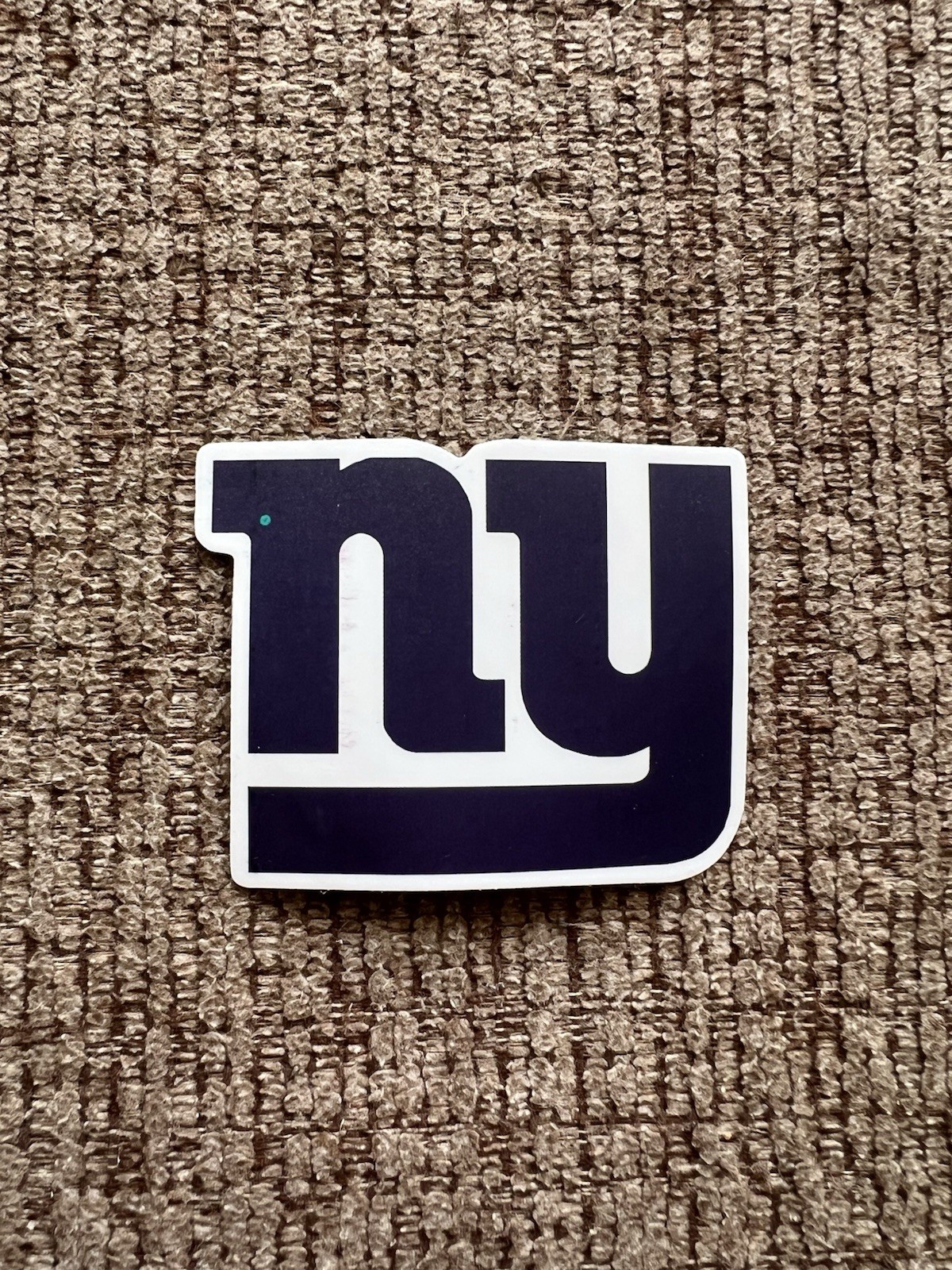 New York Giants 2 inch Vinyl Football Sticker