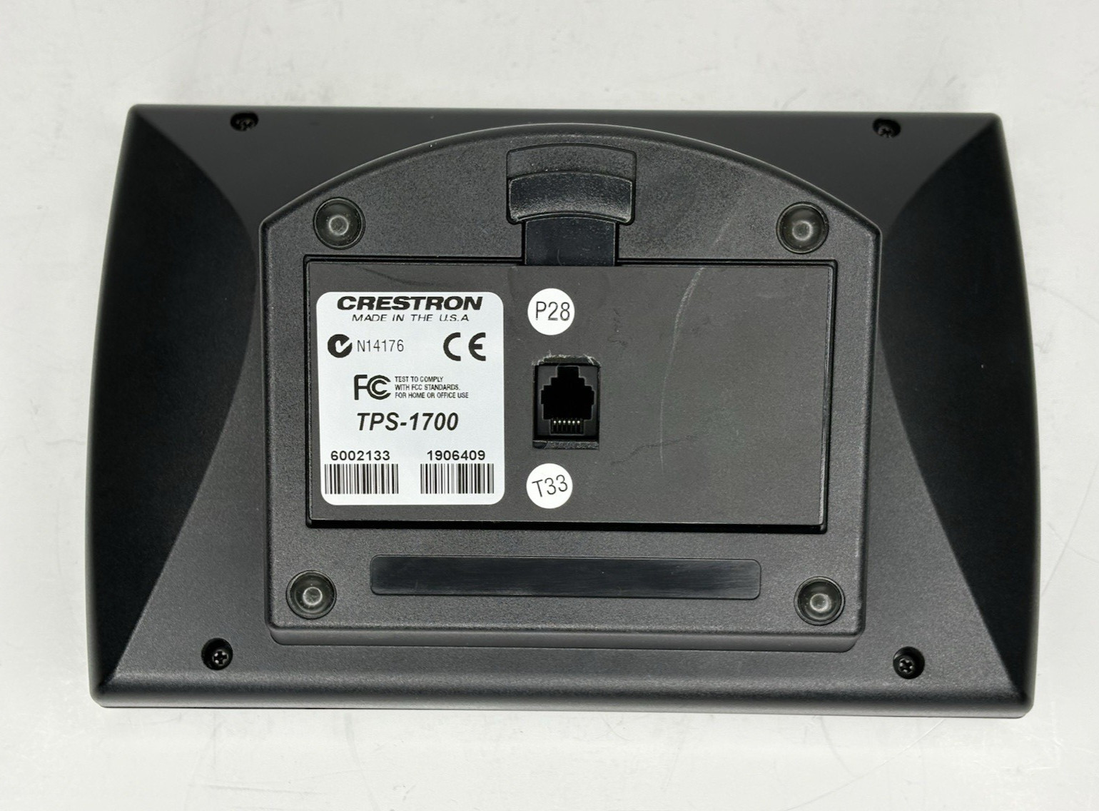 Used Crestron TPS-1700 Touchscreen Control Panel SmarTouch