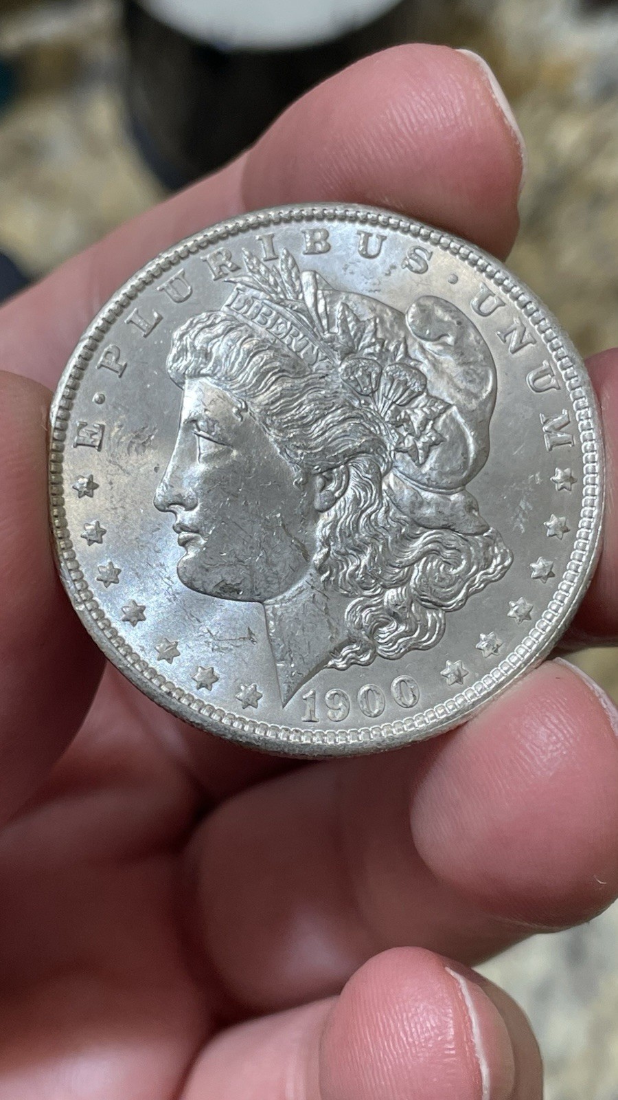 1900 Morgan Silver $1 BU 90% Silver