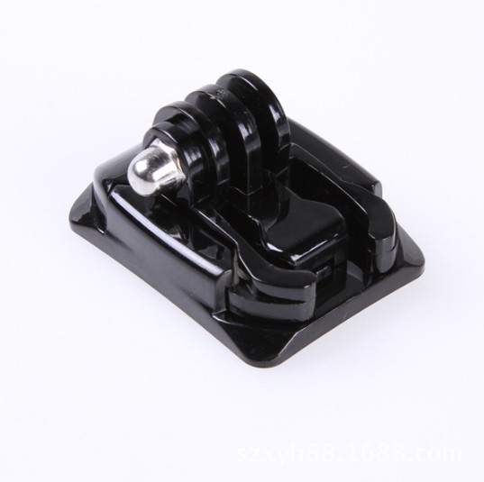 10set Helmet Bracket Mount 3M Double-sided Adhesive+ Base Adapter For Gopro Hero