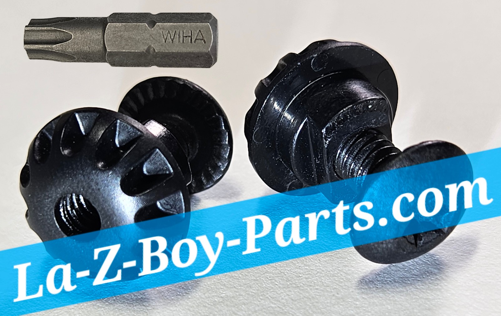 La-Z-Boy Recliner Foot Rest Screw Bolts Plastic Grommet Set OEM LAZY BOY PARTS