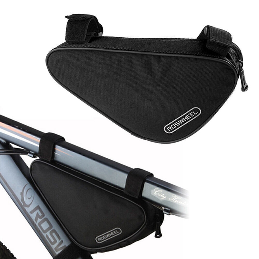 ROSWHEEL 12657 Triangle Cycling Bicycle Front Tube Frame Bag Mountain Bike