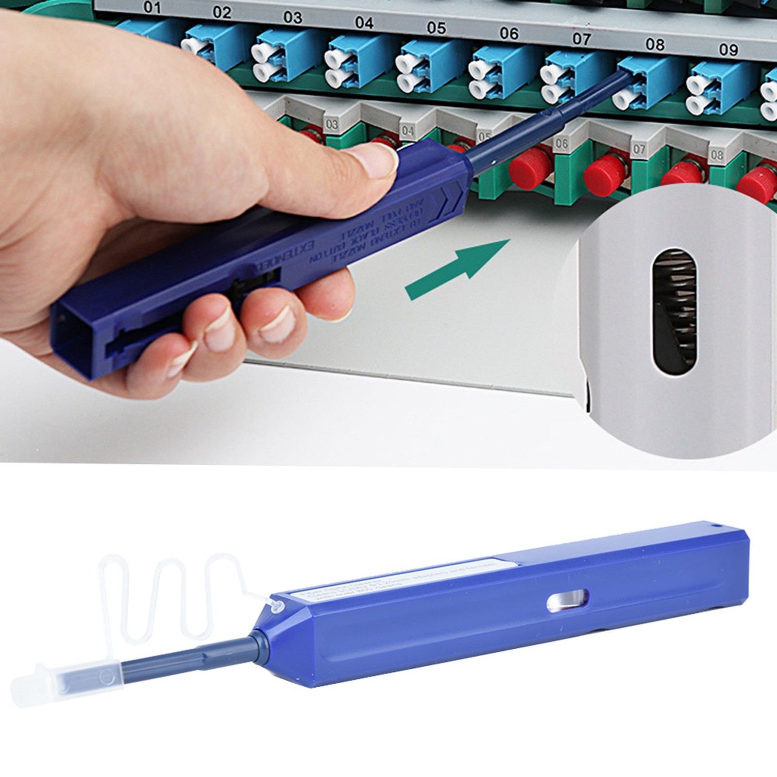 Universal Fiber Optic Cleaning Pen Durable Corrosion-resistant Tool For AJQO