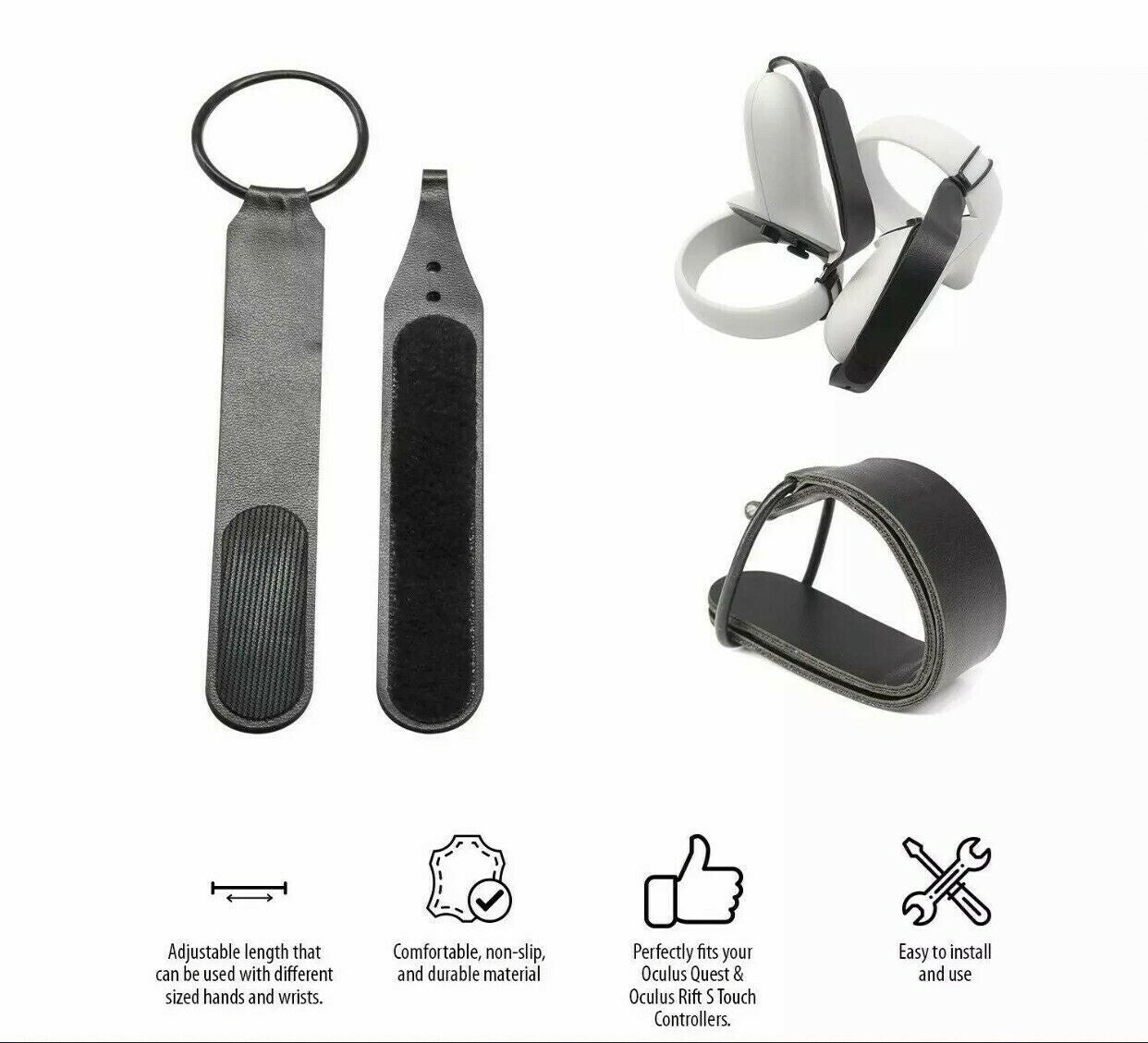 Touch Controller Knuckle Strap Adjustable Grip Oculus Quest 2