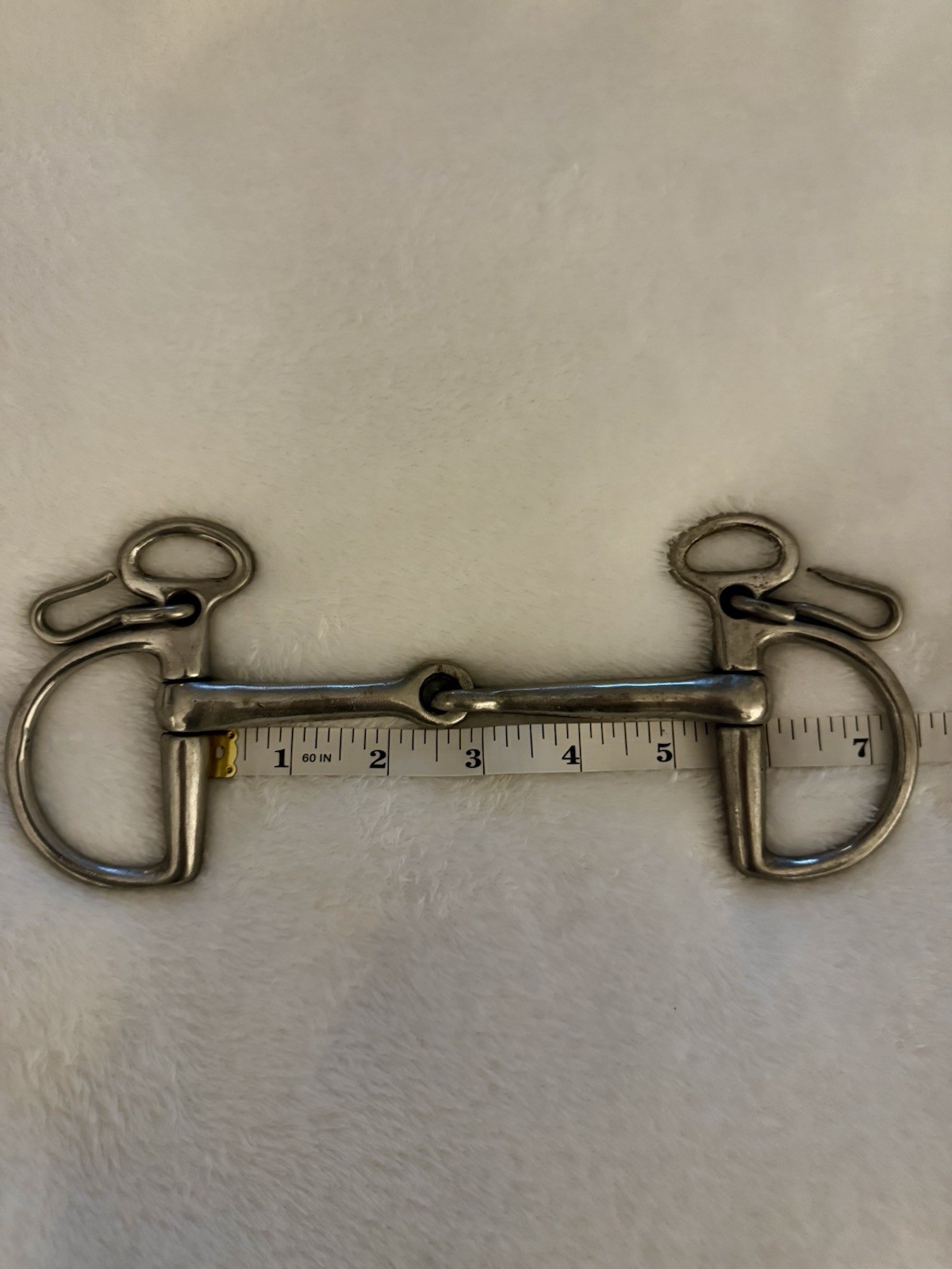 5.5" 5-1/2 Stainless Steel Jointed Kimberwick Bit  Horse English Dressage Hunter