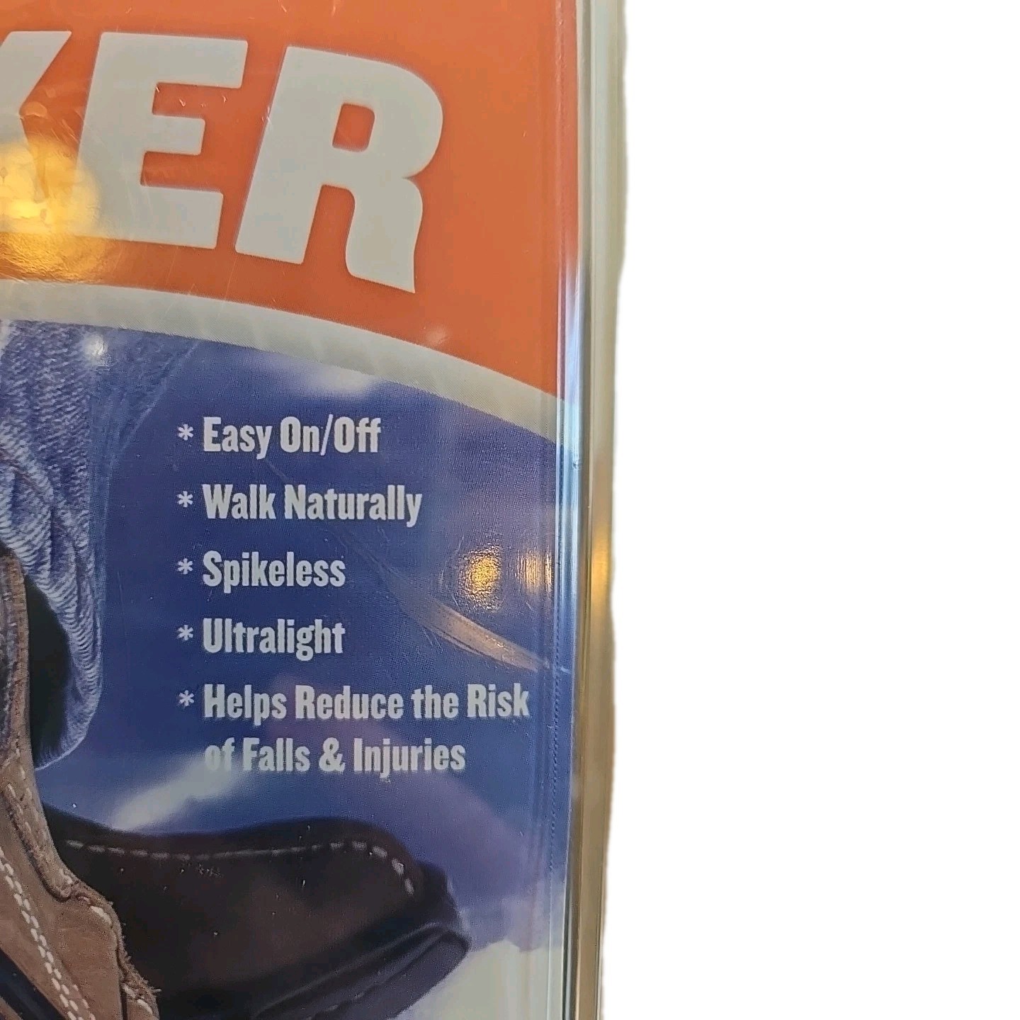 New Yaktrax Walker Light Duty Traction For Snow And Ice Size Medium