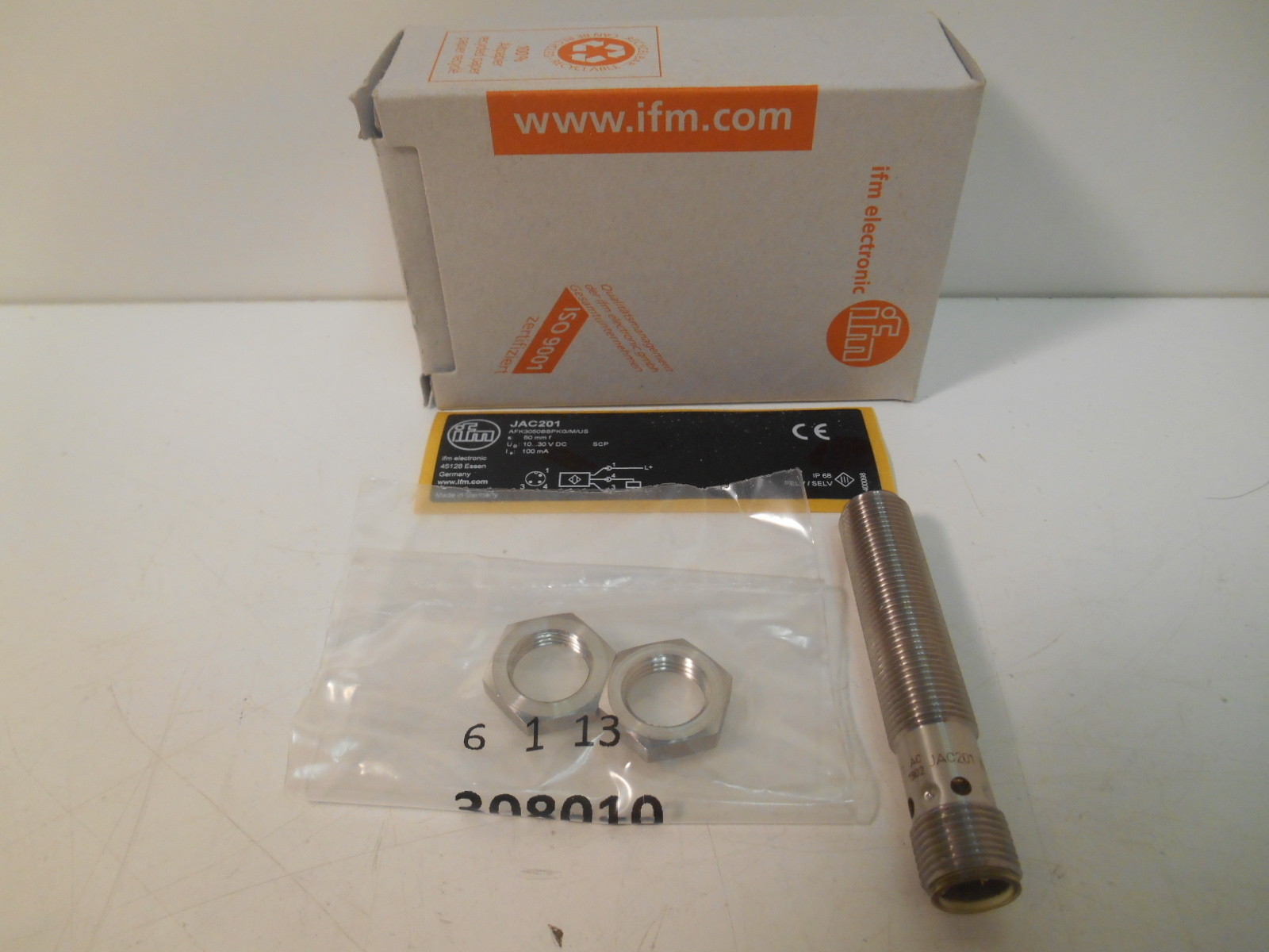 NIB IFM JAC201 Proximity Sensor