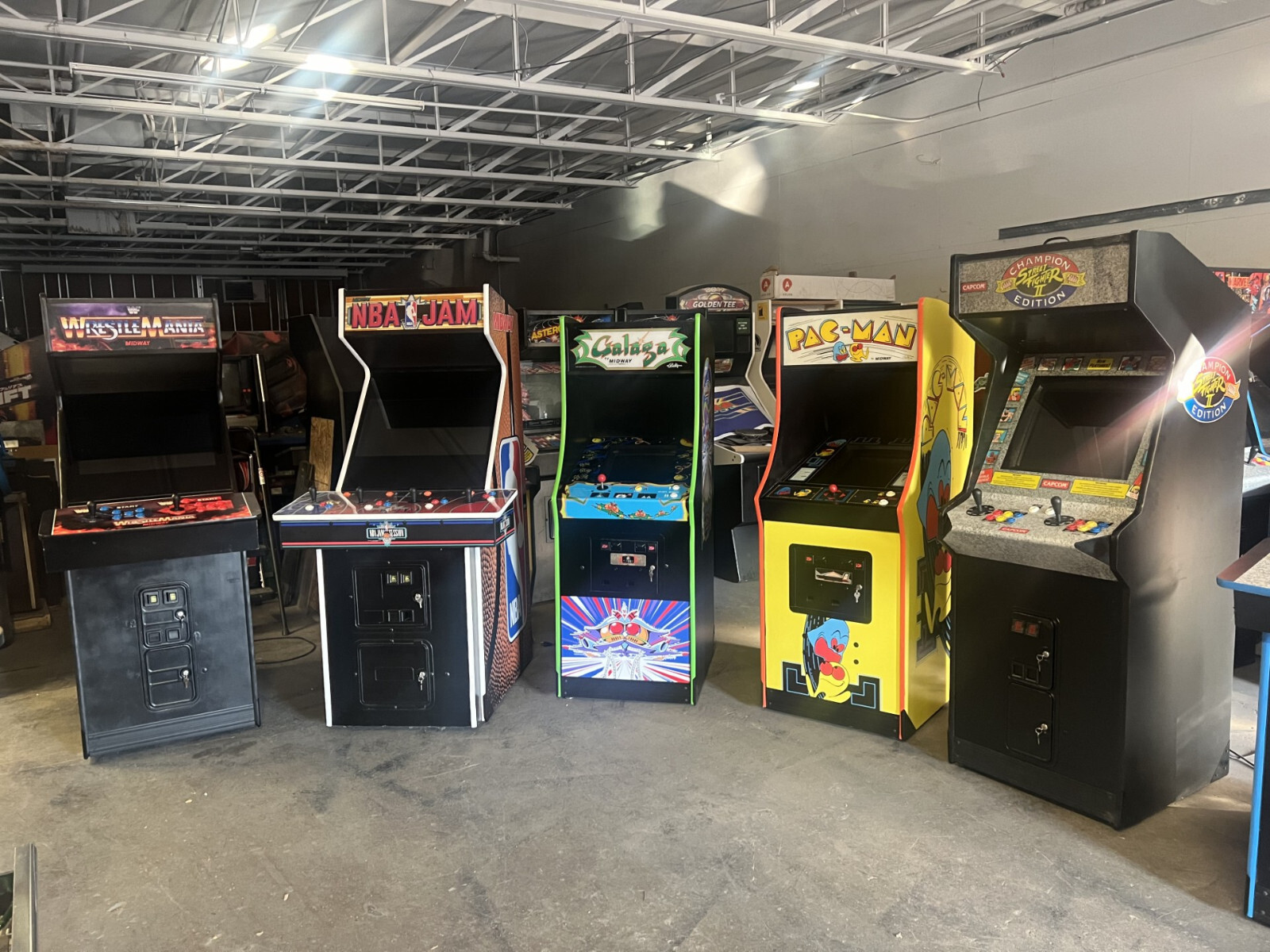 ARCADE MACHINE PACKAGE BUNDLE- 10 most popular ARCADE MACHINES - FREE SHIPPING