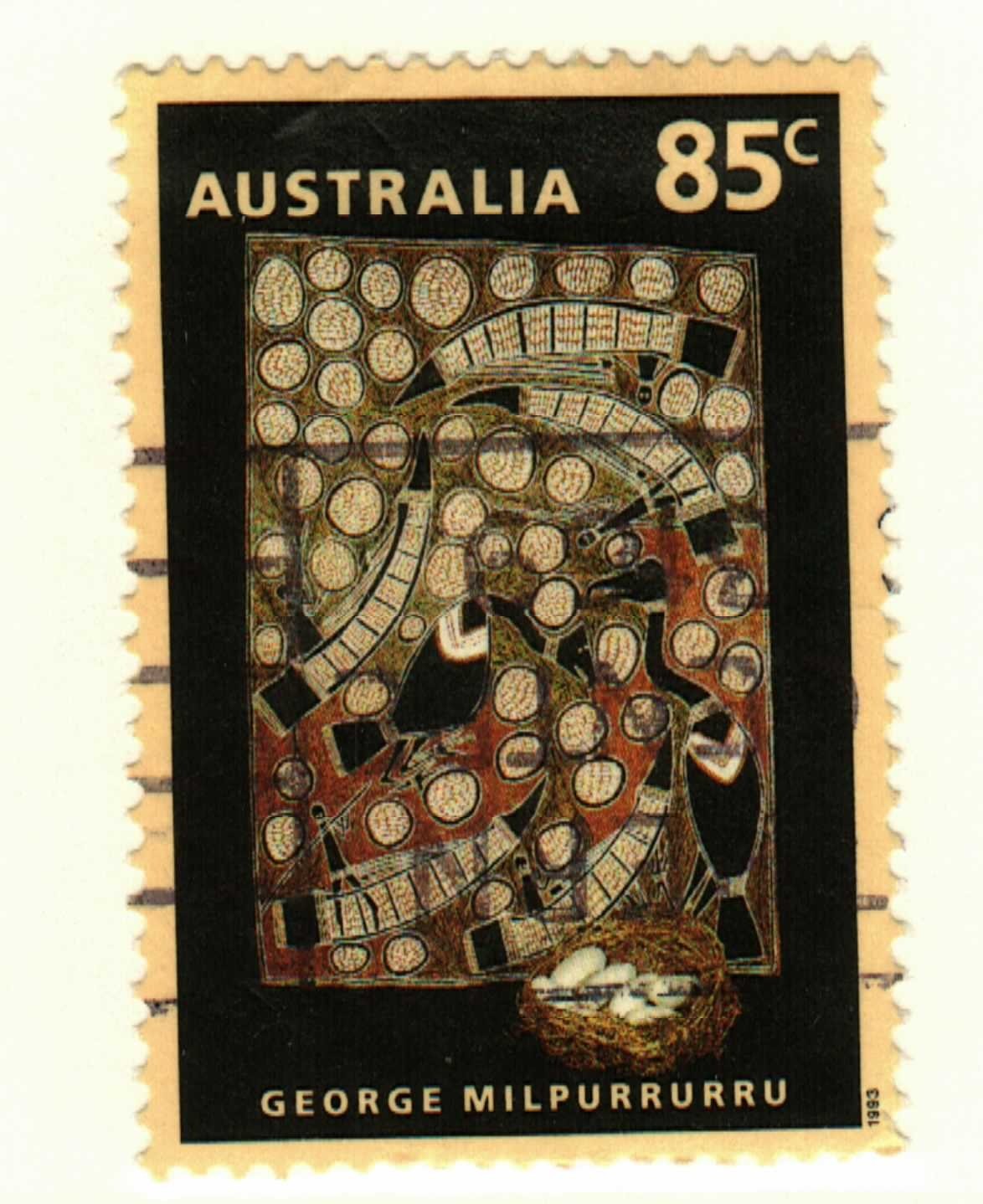 Australia #1309  used George Milpurrurru Painting