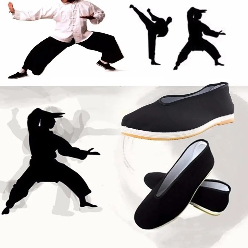 Quality Cotton Shoes Kung Fu Cloth Tai-chi Martial Art Old Beijing Casual Shoes