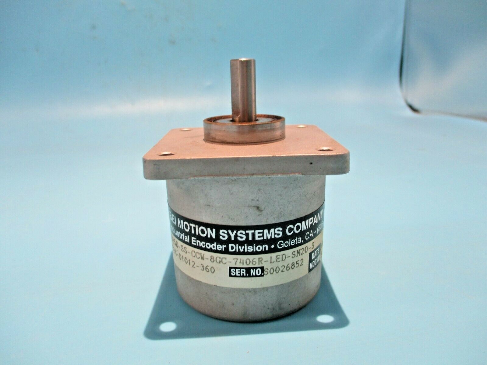 BEI H25D-SS-CCW-8GC-7406R-LED-SM20-S ENCODER
