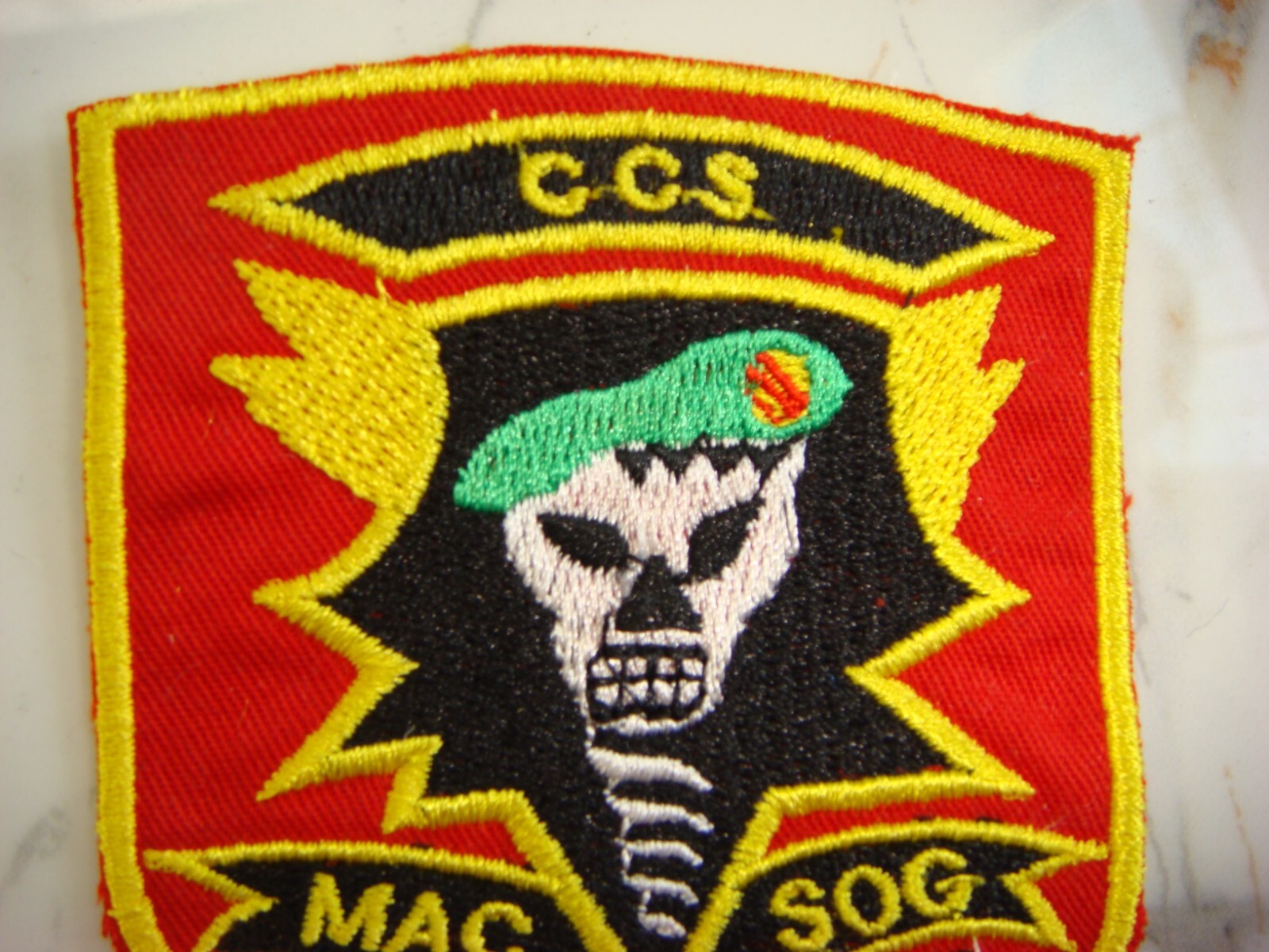 US 5th SF GROUP MACV-SOG CCS, VIETNAM WAR PATCH
