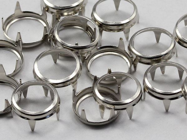 11MM/SS48 Rim Settings Long Leg 50 Pieces Silver