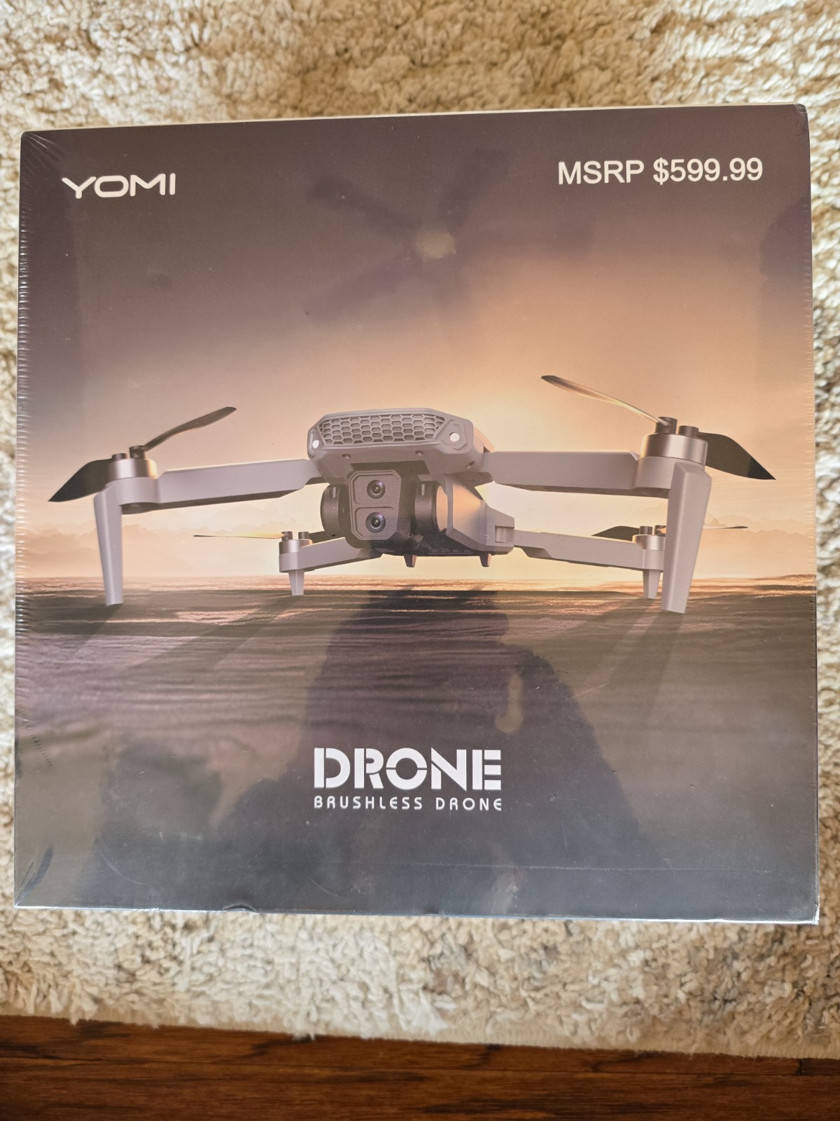 Yomi Drone YM-0599 MSRP $599 Drone And Controller, Works with IPhone And Android